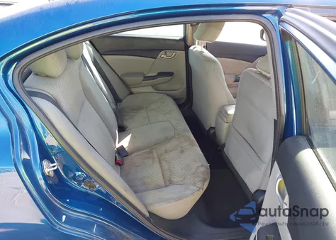 2014 Honda Civic Lx из США, поврежденный, VIN 19XFB2F54EE074345